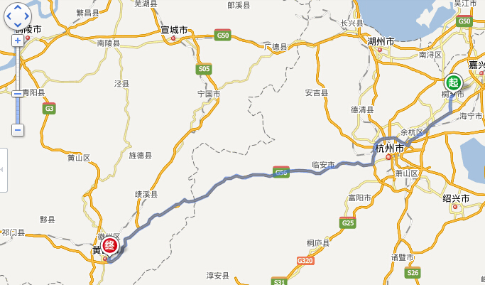 桐乡到黄山旅游